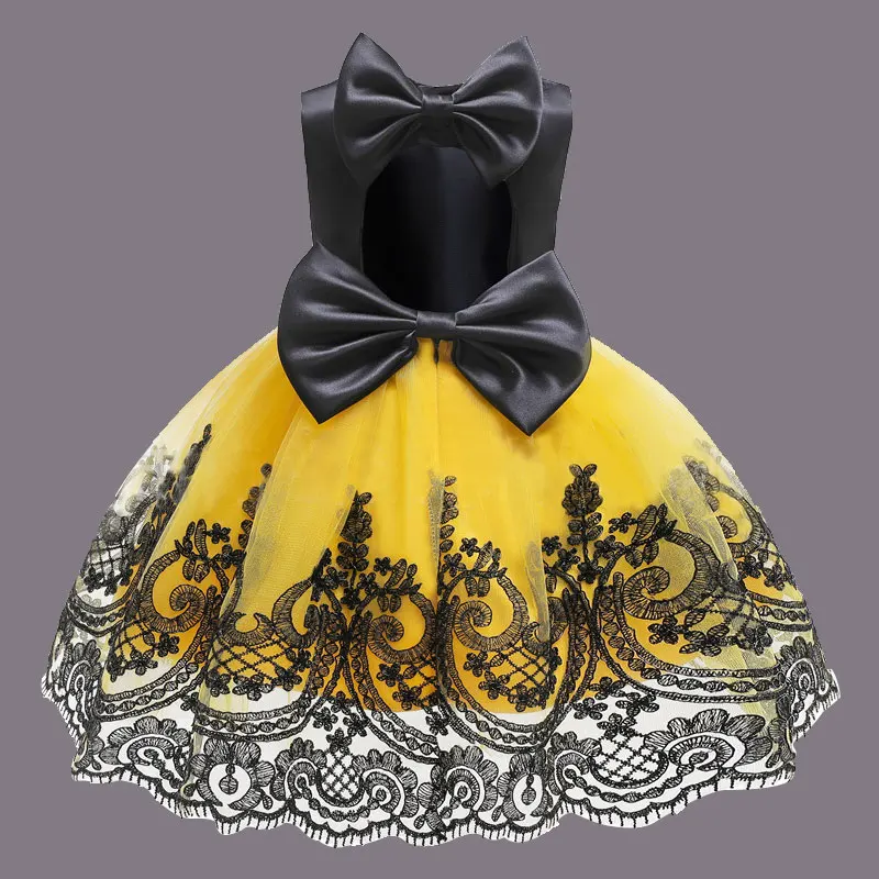 

Newborn Baby Girl Princess Dress Birthday Gift Activity Halter Bow Birthday Party Ball Dress 0-5 Years Old Children's Clothes