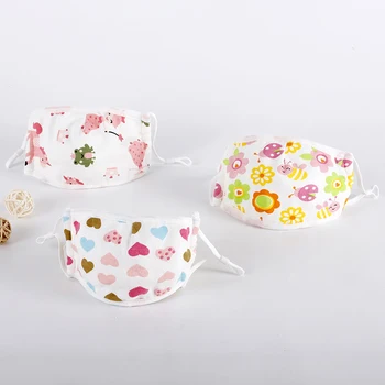 

Non-disposable Cartoon Children PM2.5 Mouth Mask Anti Haze Breathable Mask Anti Dust Mouth Respirator Face Mask yn