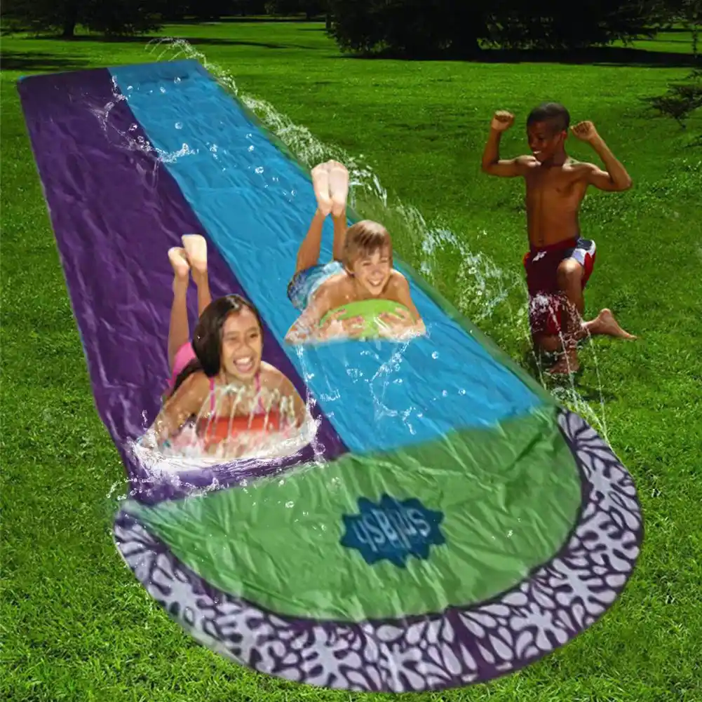 Watersports Backyard Waterslide Water Slide Fun Lawn Water Slides Pools For Kids Summer Games Center Outdoor Toys Outdoor Hot Tubs Aliexpress