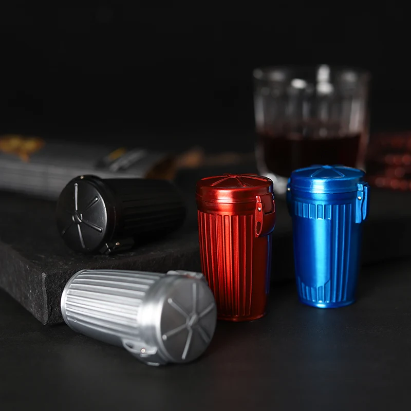 Portable Ashtray Trash Can Ash Box for Travel Outdoor