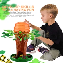 Игрушки Игра для мальчиков Игрушка забавная маленькая пчела дерево интерактивная доска игра дети мышление обучение настольная семейная настольная игра; игрушка