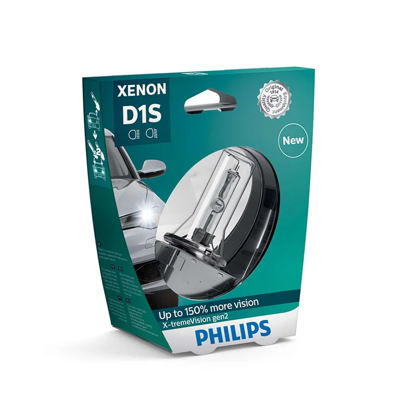 Блок питания Philips D1S D2R D2S D3S D4S Xenon X tremeVision gen2 (4800K) (блистер 1 шт. па)|Лампы для