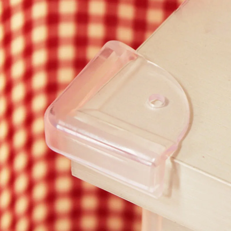 10Pcs Children Baby Safety Collision Right Angle Transparent Protective Corner