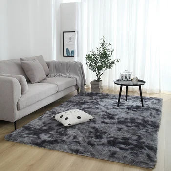 

Home Living Room Rug Carpet Anti-skid Soft Rug for Bedroom Study Corridor European Long Hair Room Carpet Mat Washable Blanket