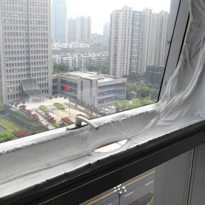 Универсальное оконное уплотнение для портативного кондиционера и сушильной машины 300 см, уплотнение окна воздушного замка гибкая ткань уплотнение окна для A