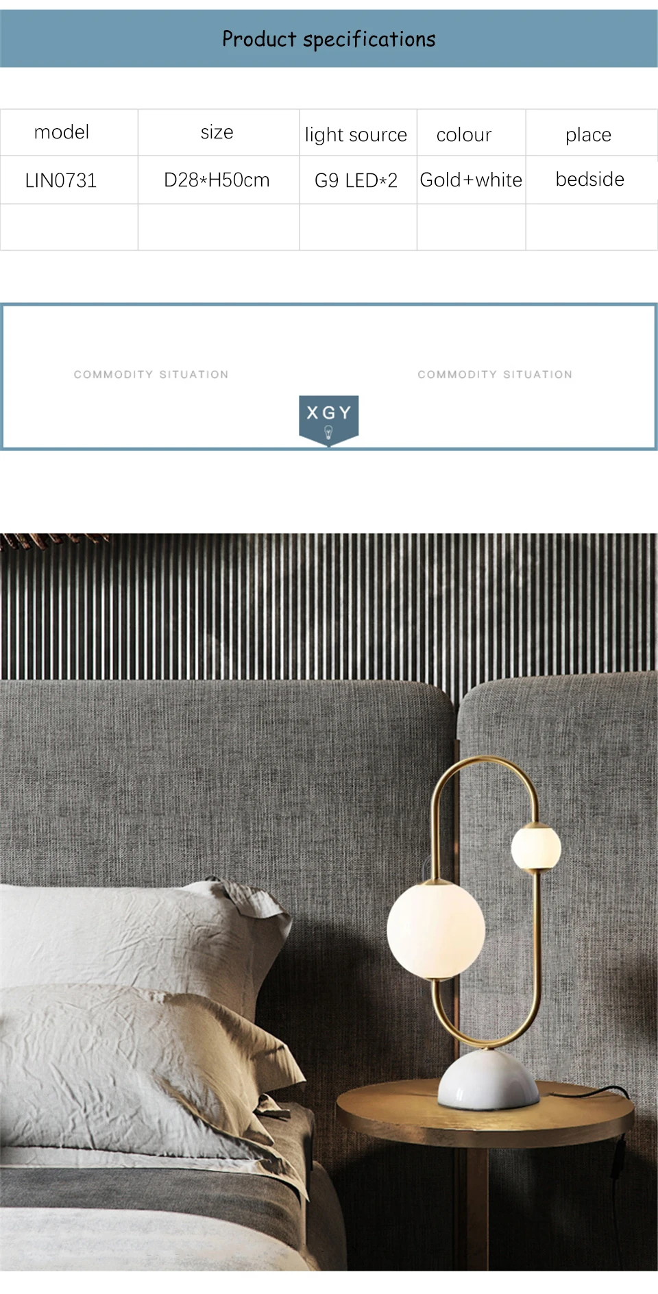 Candeeiro de Mesa de Mármore Sala de Estar Decoração do Quarto Lâmpada de Cabeceira Lâmpada de Mesa de Vidro de Iluminação Nordic Criativo Arte Pós-moderna Designer Estudo 3 Luzes e Iluminação