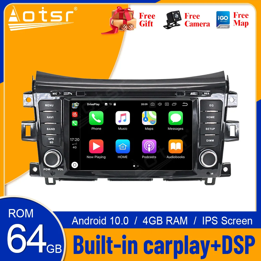 

Автомагнитола 2 din для NISSAN NP300 Navara 2014 + Android, мультимедийный плеер