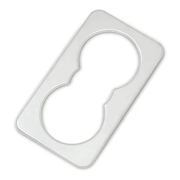 

For Jaguar E/Xf/F-Pace Rear Seat Water Cup Frame Water Cup Holder Decorative Cover Cup Holder Panel