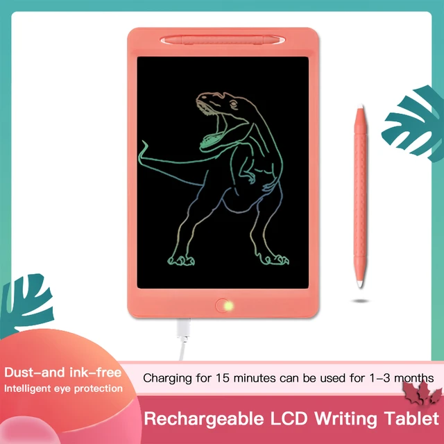 Tablette Dessin Enfant 9 LCD Colorée USB Rechargeable