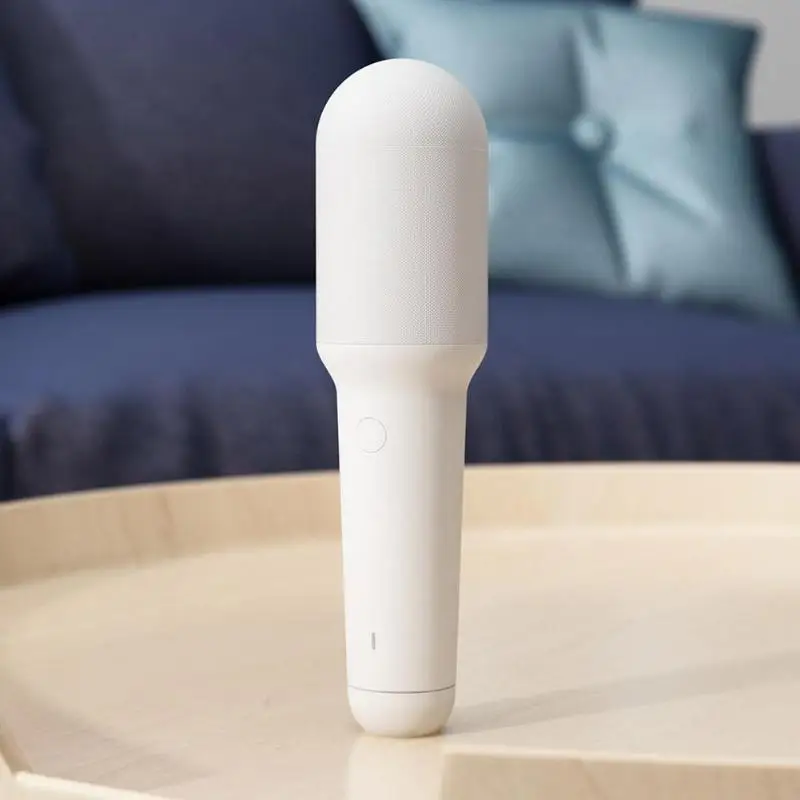 Xiaomi YMI микрофон беспроводной Bluetooth 4,2 ручной профессиональный караоке запись музыкальный плеер для вокала, с рекордером KTV микрофон