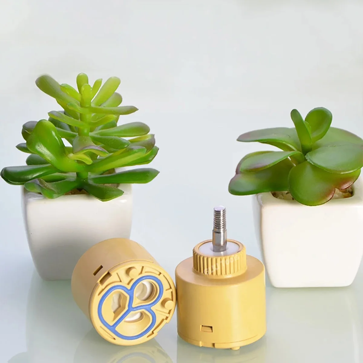 1pcs 35mm/40mm Faucet Cartridge Ceramic Spool Valve Core Kitchen Bathroom Basin