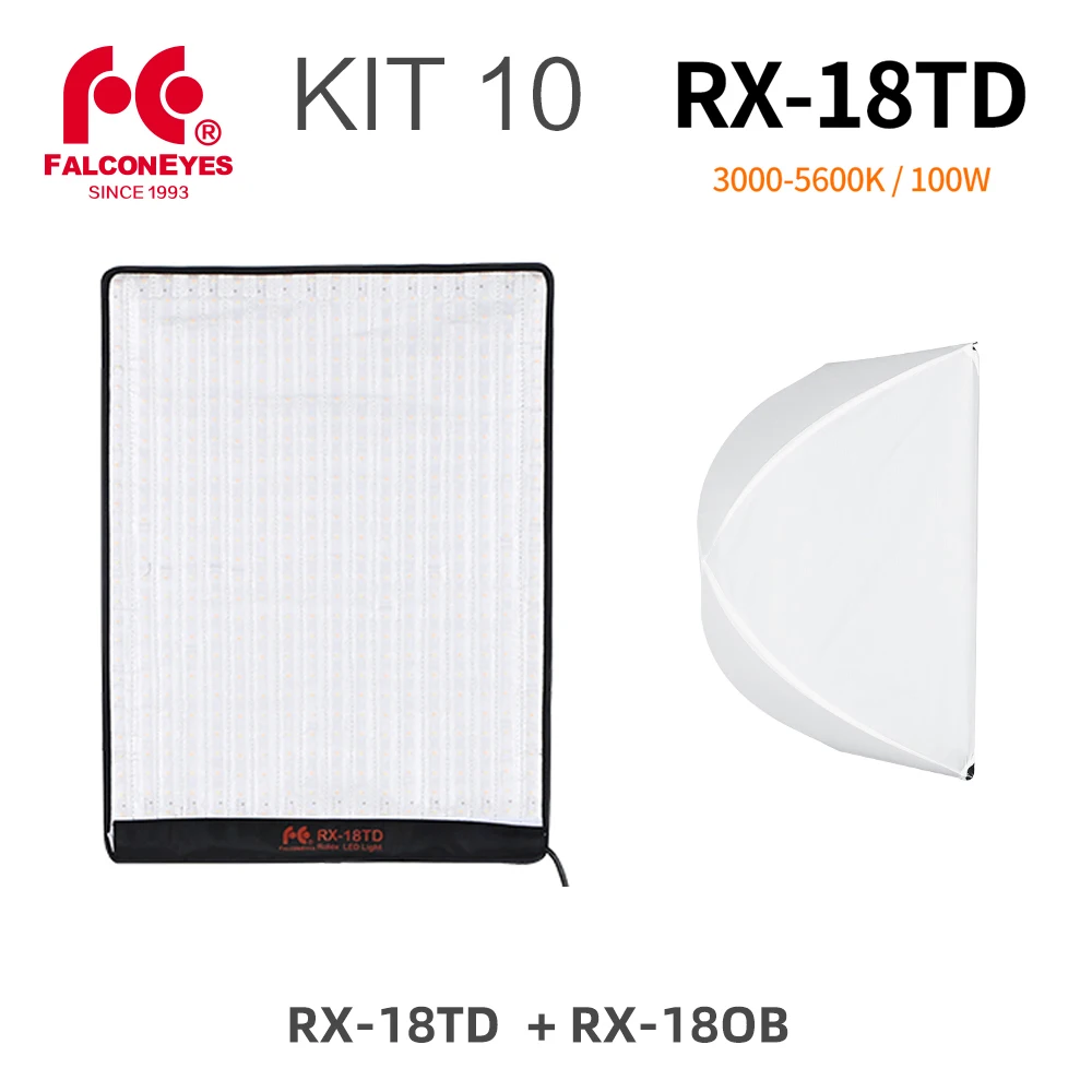 Falcon Eyes 100w Led Foto Luz De Vídeo Portátil Led Foto Luz Falcon Eyes 100w Led Foto Luz De Vídeo Portátil Led Foto Luz