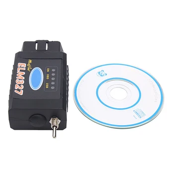 

For Ford MS-CAN HS-CAN Mazda Diagnostic Scanner USB OBD2 ELM327