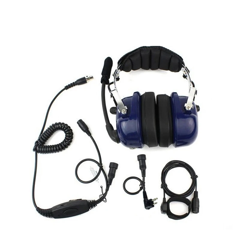 Heaphone-Walkie Talkie Noise Cancelling Headset for CP200, GP300, CP200, CLS446, CLS1110, CLS1410