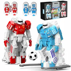 Футбольный робот, умные радиоуправляемые роботы, Мультяшные игрушки на дистанционном управлении, Электрический футбольный робот