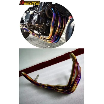 Titanium Alloy for Kawasaki Z900RS Z900RS CAFE 2018-2023 Z900RS SE 2022 Motorcycle Exhaust System Header Manifold Front Pipe