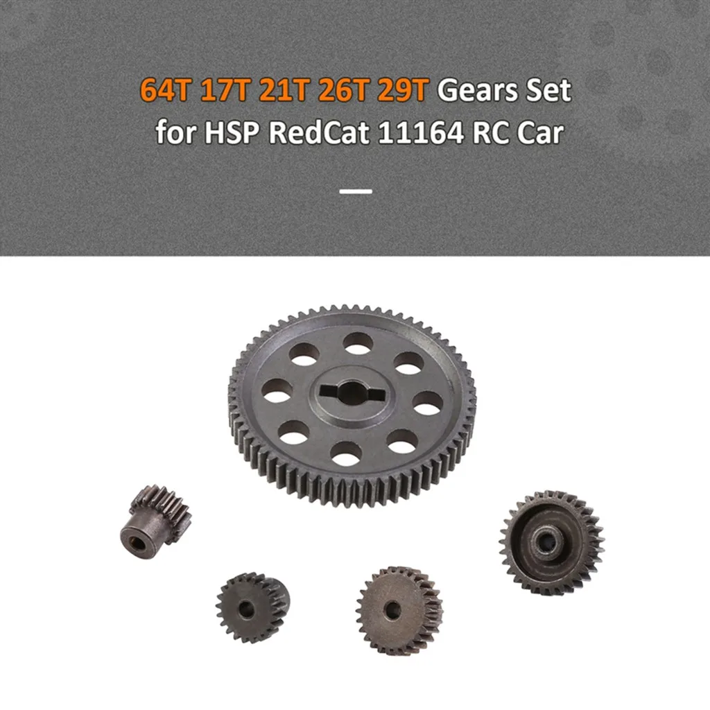 Details about Differential Main Spur Gear 64T 17T 21T 26T 29T Motor Gear for HSP BRONTOSAURUS Details about Differential Main Spur Gear 64T 17T 21T 26T 29T Motor Gear for HSP BRONTOSAURUS