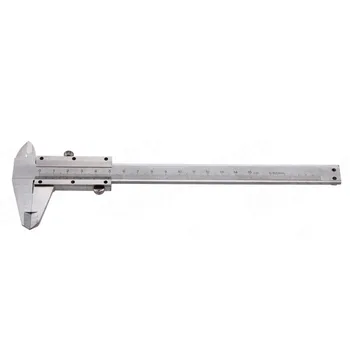 

Stainless Steel 0-150 mm Vernier Caliper Gauge Micrometer Ruler Paquimetro Vernier Caliper Oil Standard Caliper Metric