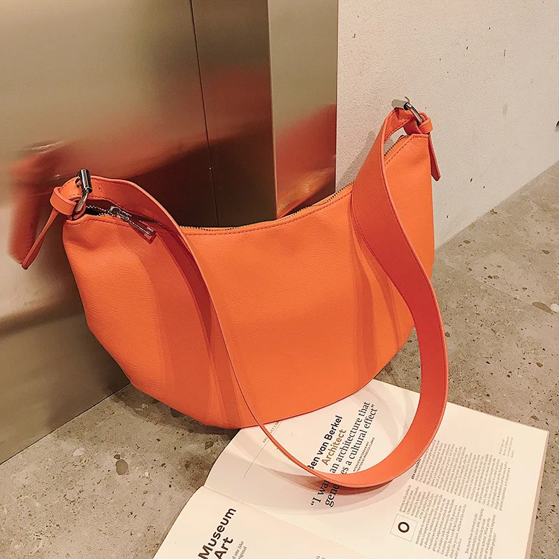 

women's handbags fashion leisure wild tide woman hobos purse shoulder bag dumplings female bags bolsa feminina borsetta