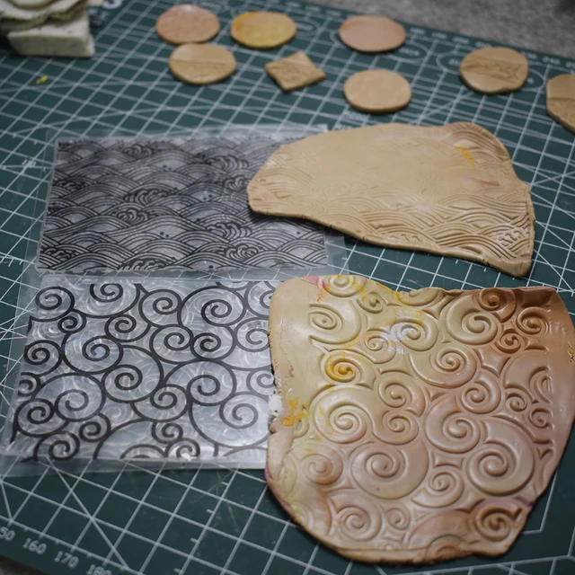 Stamps, Tiles, Sheets & Plates • 2wards Polymer Clay