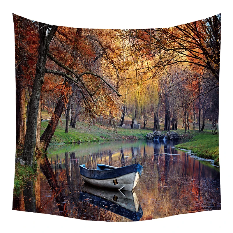 

European Style Forest Tapestry Hanging Cloth Bedroom Living Room Home Decor Tarot Card Tapestry Wall Hanging Astrology