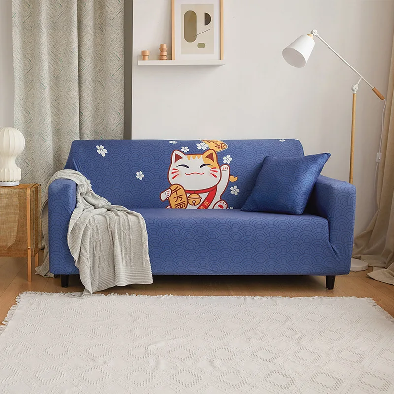 Стрейч диванных чехлов протектор мебели полиэстер Loveseat крышка M l XL XXL XXXL XXXXL 1/2/3/4-seater Arm накидки на стулья для Гостиная