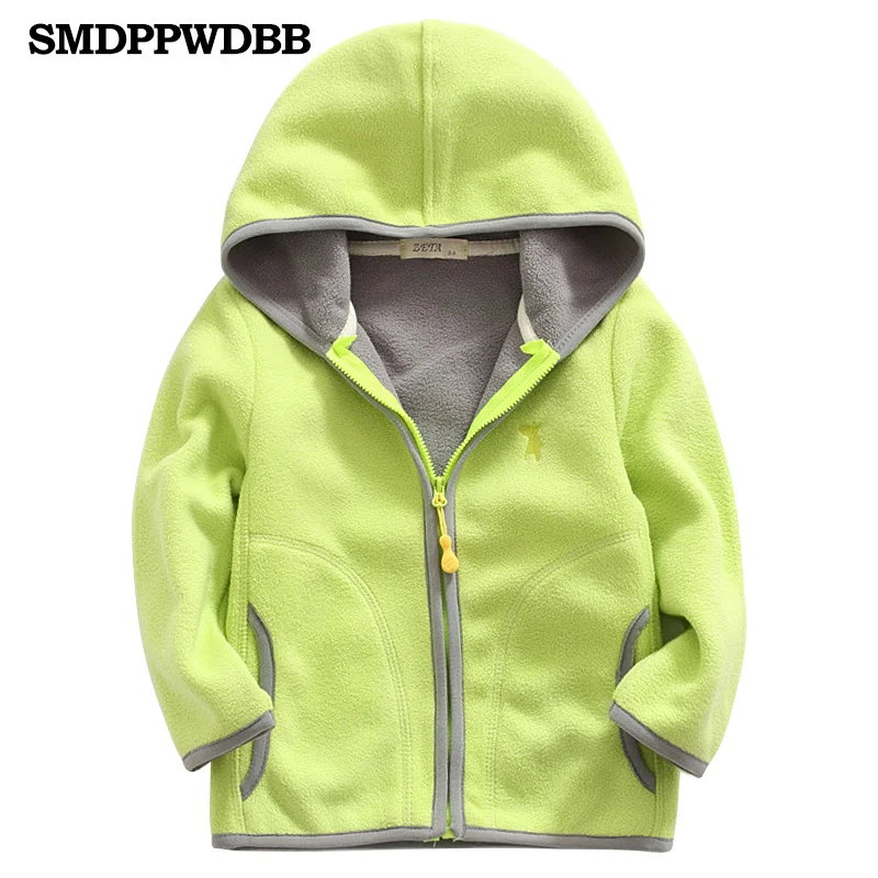 SMDPPWDBB, Осень-зима, для детей, для мальчиков и девочек, милая мягкая флисовая куртка, пальто, верхняя одежда, кардиган, одежда, толстовка - Цвет: D