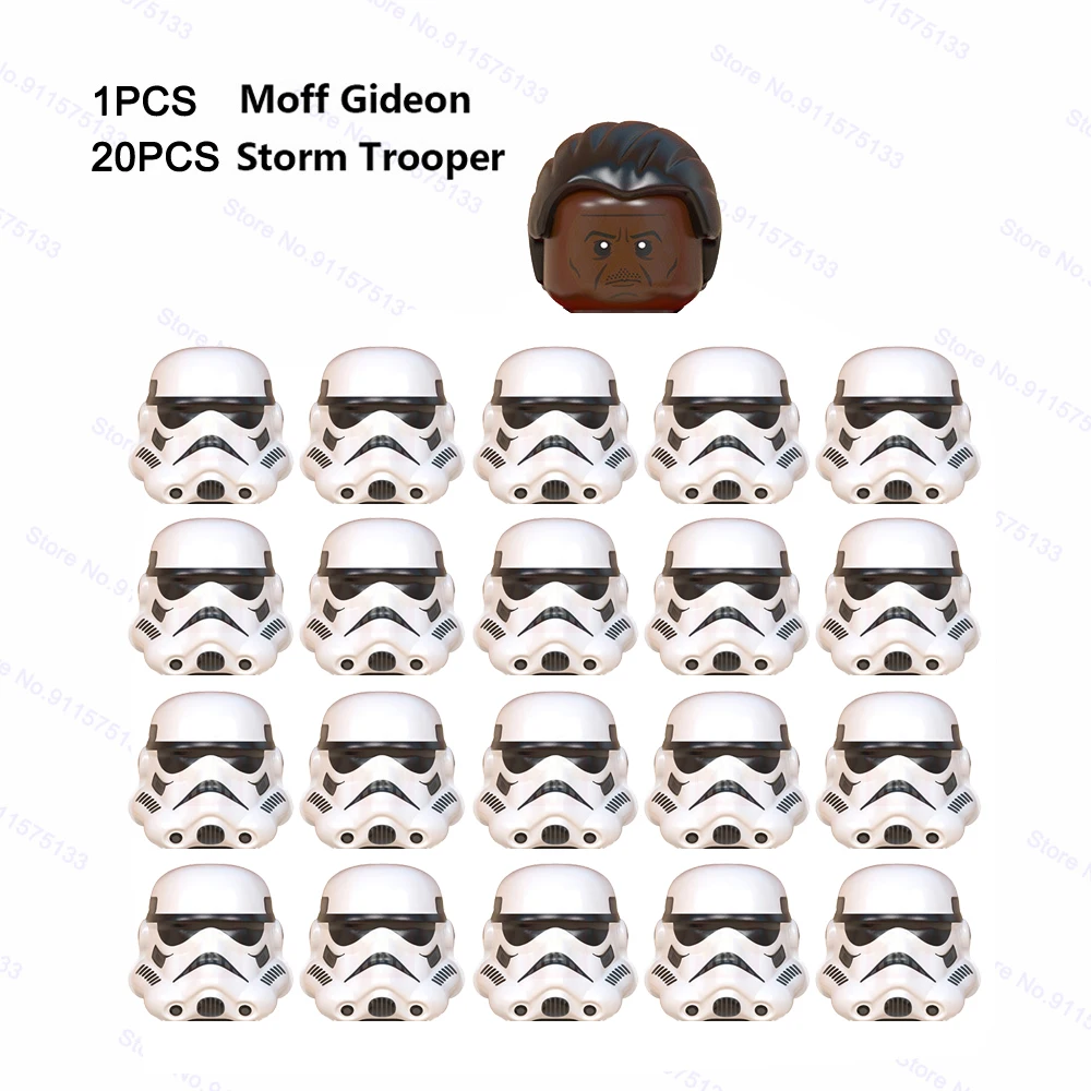 21 Pz/Lotto Moff Death Troopers Clone Flame Trooper Stormtroopers Building Blocks Mattoni Wm2038 Figure Toy Soldier
