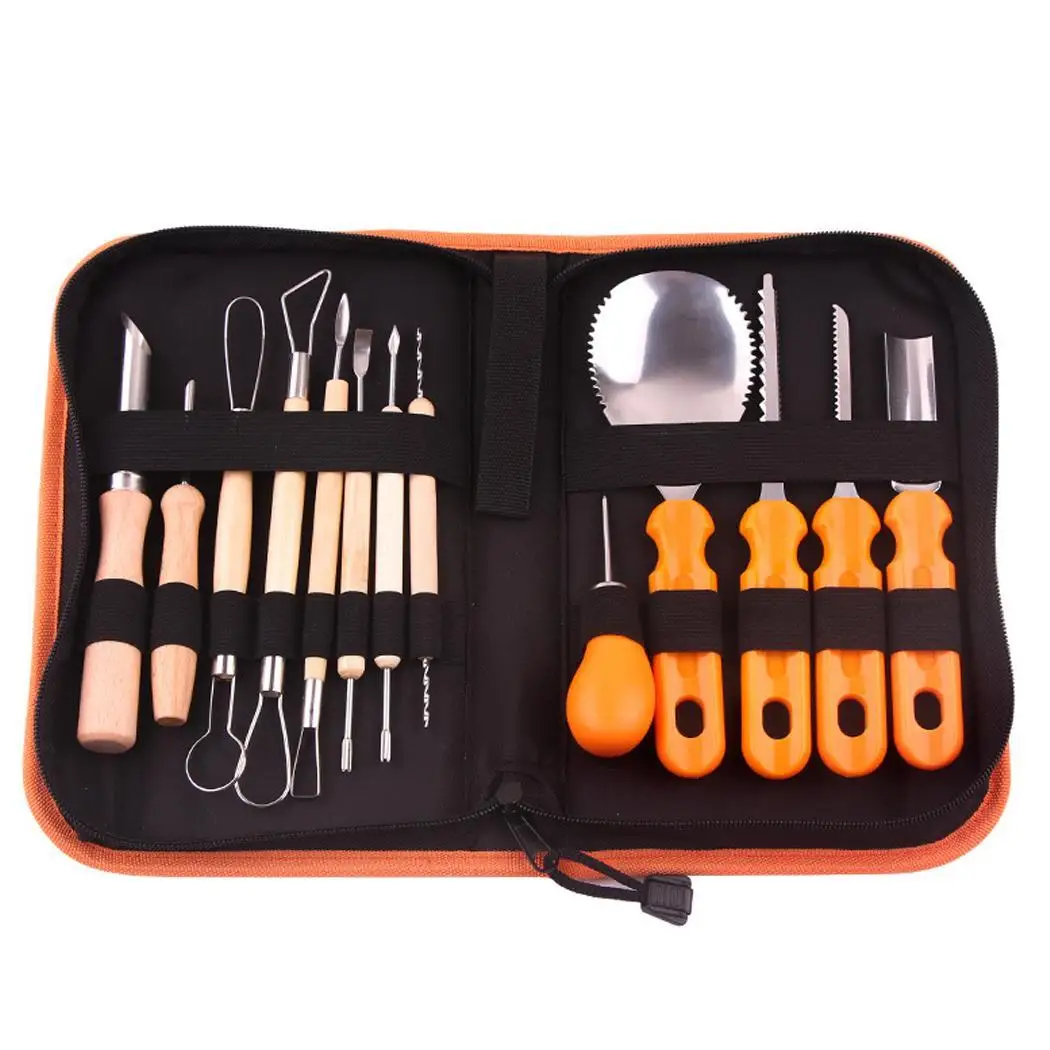 

14pcs Clay Sculpting Kit Sculpt Smoothing Wax Carving Pottery Ceramic Tools Polymer Shapers Modeling Carved Tool Perfect