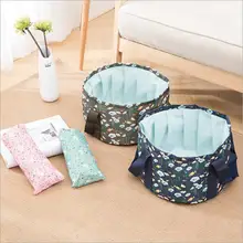 Портативный водонепроницаемый складной бассейн 10L16L сумка на ногу деловые поездки мойка овощей для дома путешествия Кемпинг Туризм Рыбалка пляж таз для хранения