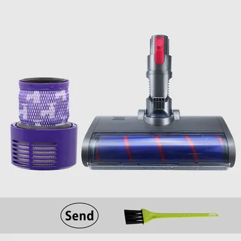 

Filter Electric Floor Brush Kit For Dyson V10 Series Vacuum Cleaner Parts Cleaning Brush Electric Floor Brush Floor Roller Brush