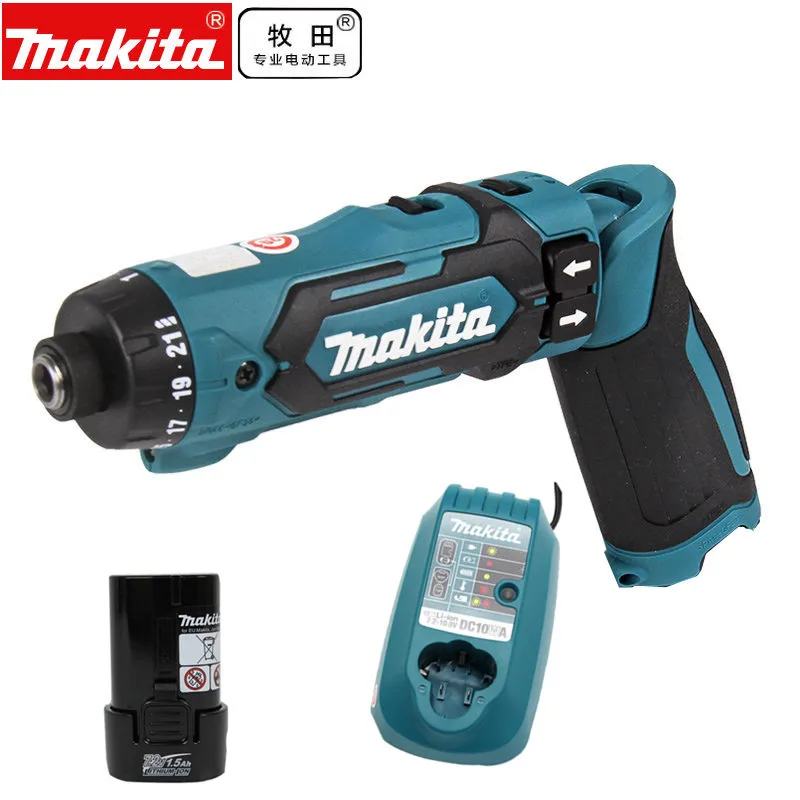 DF012D Makita DF012DZ DF012DSE беспроводная ручка Тип ударный драйвер 7,2 в BL0715 BLU только корпус - Цвет: DF012D