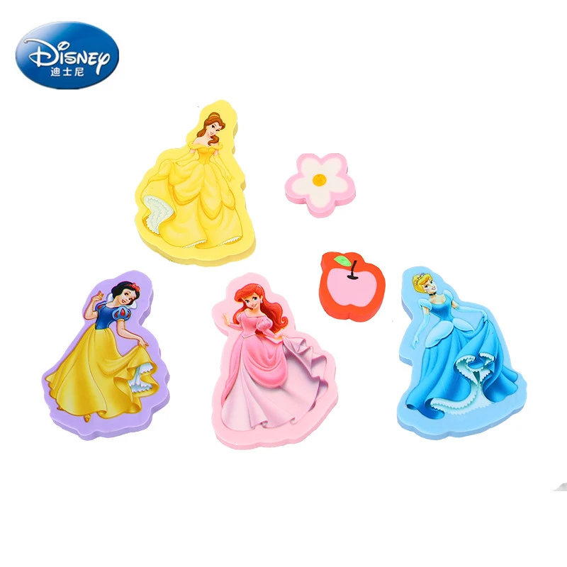 Disney Princess Cartoon Eraser Snow White Cute Stationery Creative