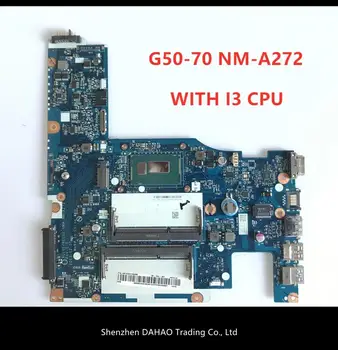 

Free Shipping NEW ACLU1 ACLU2 NM-A272 Mother board For Lenovo G50-70 Z50-70 G50-70M Notebook motherboard I3 CPU 100% tested ok