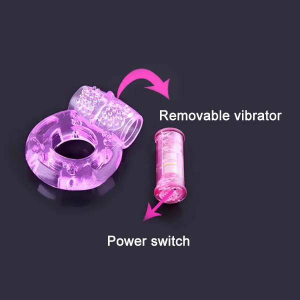 Vibrator Ring for Penis Cock Extender Ring Delay Ejaculation Sex Toy Products for Couples Man Toys AC vibrator sex toy male sex toys electric sex toys vibrator rings