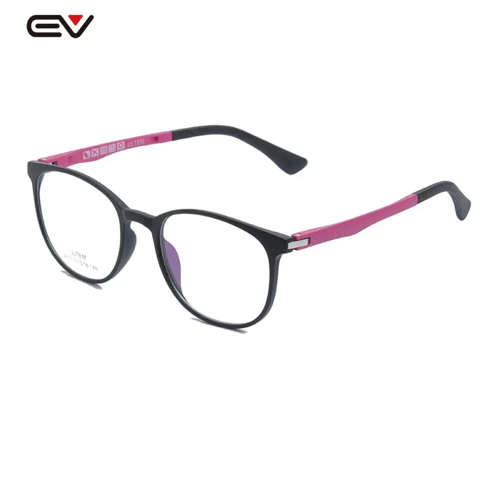 

ULTEM Eyeglasses For Women Tortoise Frame w/Spring Hinge Lady's Round Retro Style Glasses 51mm-18mm Ultra-light Eyewear W/case