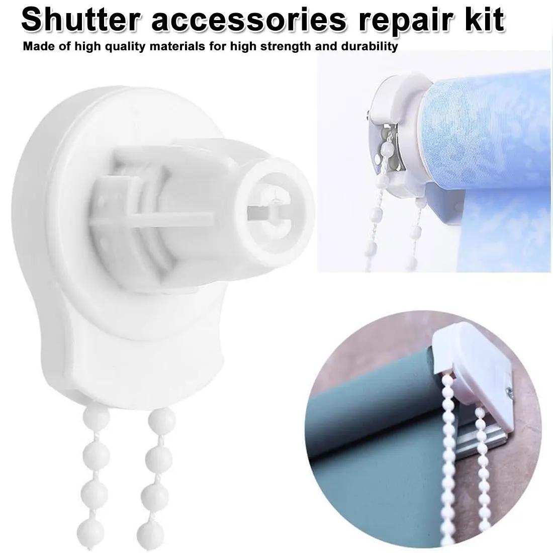 Bline Shade Roller Blind Side Pulley Chain Repair Fitting Kit Spare Parts BT 