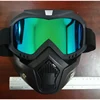 Unisex Ski Snowboard Mask Snowmobile Skiing Goggles Windproof Motocross Protective Glasses Safety Goggles with Mouth Filter ► Photo 2/6