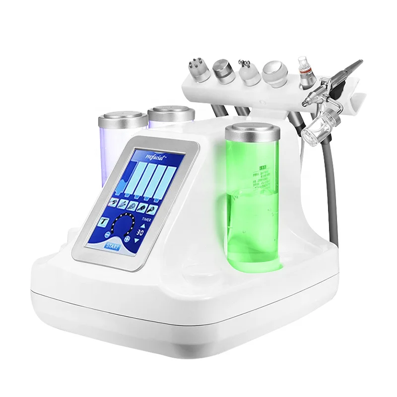  8 in 1 Hydra Dermabrasion RF Bio-lifting Spa Facial Machine Water Oxygen Jet Hydro Diamond Peeling 