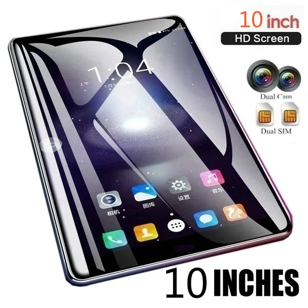 

2020 10 Inch Ten Core 4G Network WiFi Tablet PC 6G+128GB Android 8.0 Arge 1280*800 IPS Screen Dual SIM Dual Camera Rear 5 MP