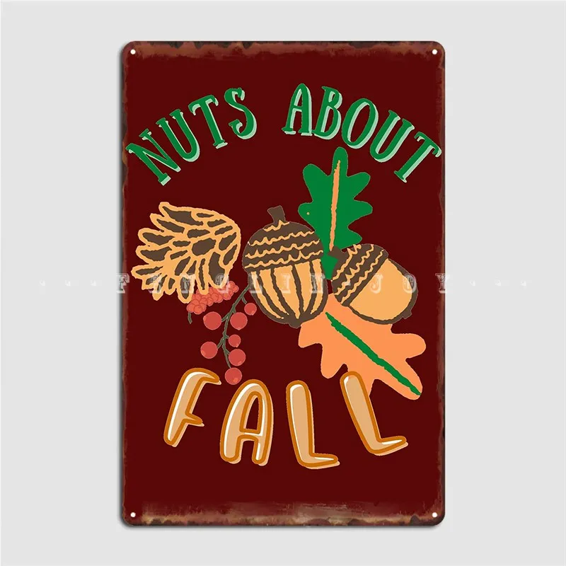 

Наклейка с изображением орехов и рубашки, дизайнерский плакат, металлическая табличка, Клубная стена, создайте настенную фотографию