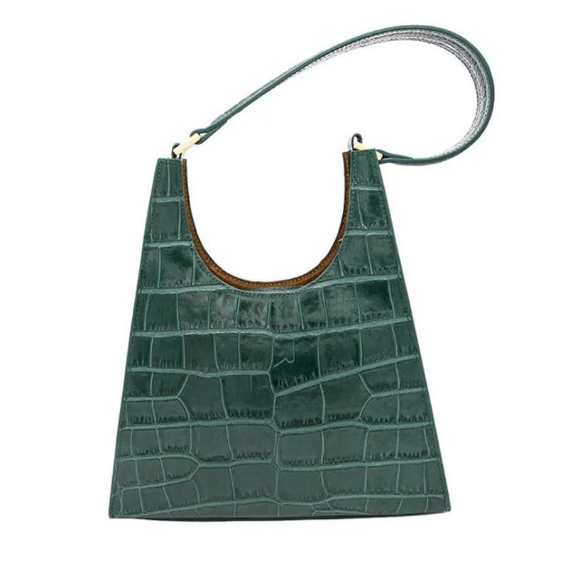 

2019 Famous Brands Women Crocodile Pattern Bags Shoulder Bag Luxury Handbag Leather bag Designer Tote Bolsa Sac Feminina