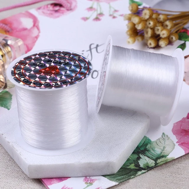 Non-Stretch Crystal Nylon String Fish Line Wire For DIY Jewelry