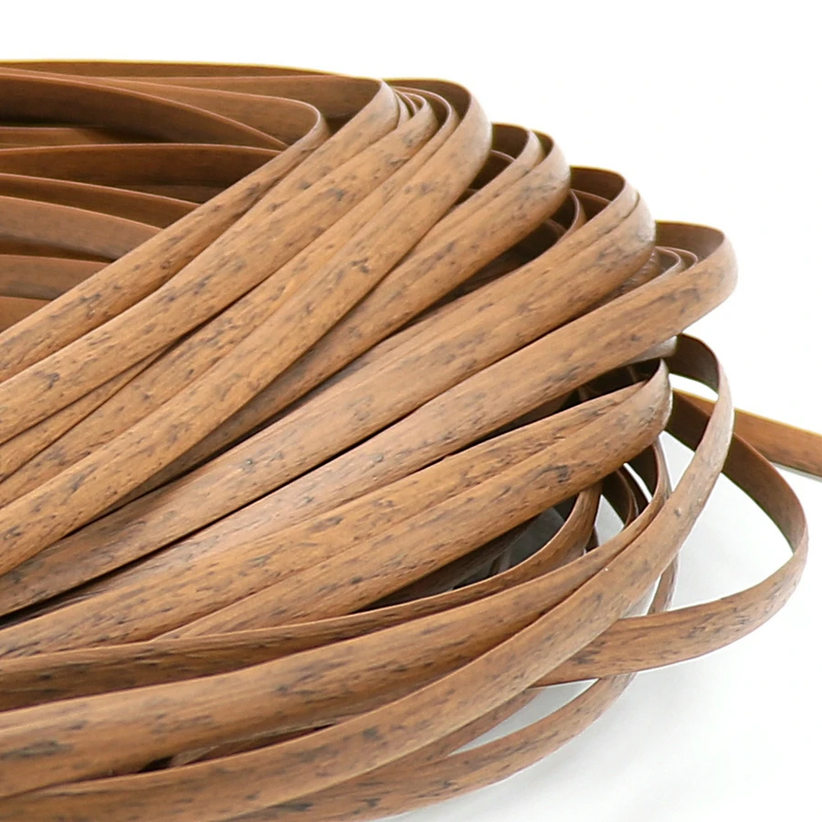 

500g PE Rattan Flat Synthetic Rattan Weaving Material Plastic Knit Rattan Wood