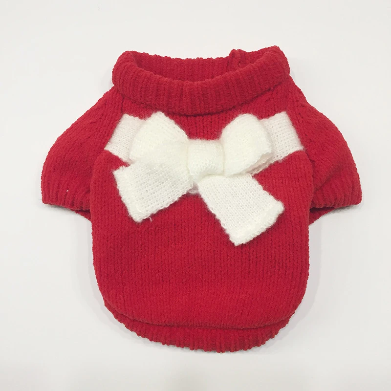 Унисекс зимняя одежда для животных щенок собака кошка жилет платье свитер