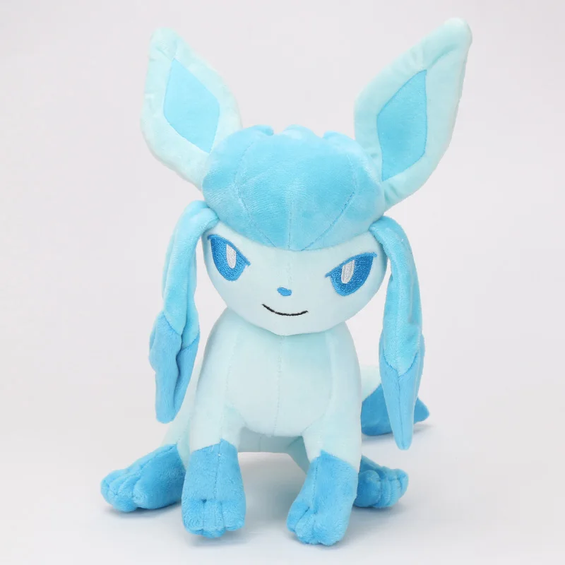 Такара Tomy подлинный Покемон Пикачу Eevee плюшевые игрушки Charmander Gengar Pichu Bulbasaur Mew плюшевые мягкие игрушки для детей - Цвет: 20cm Glaceon