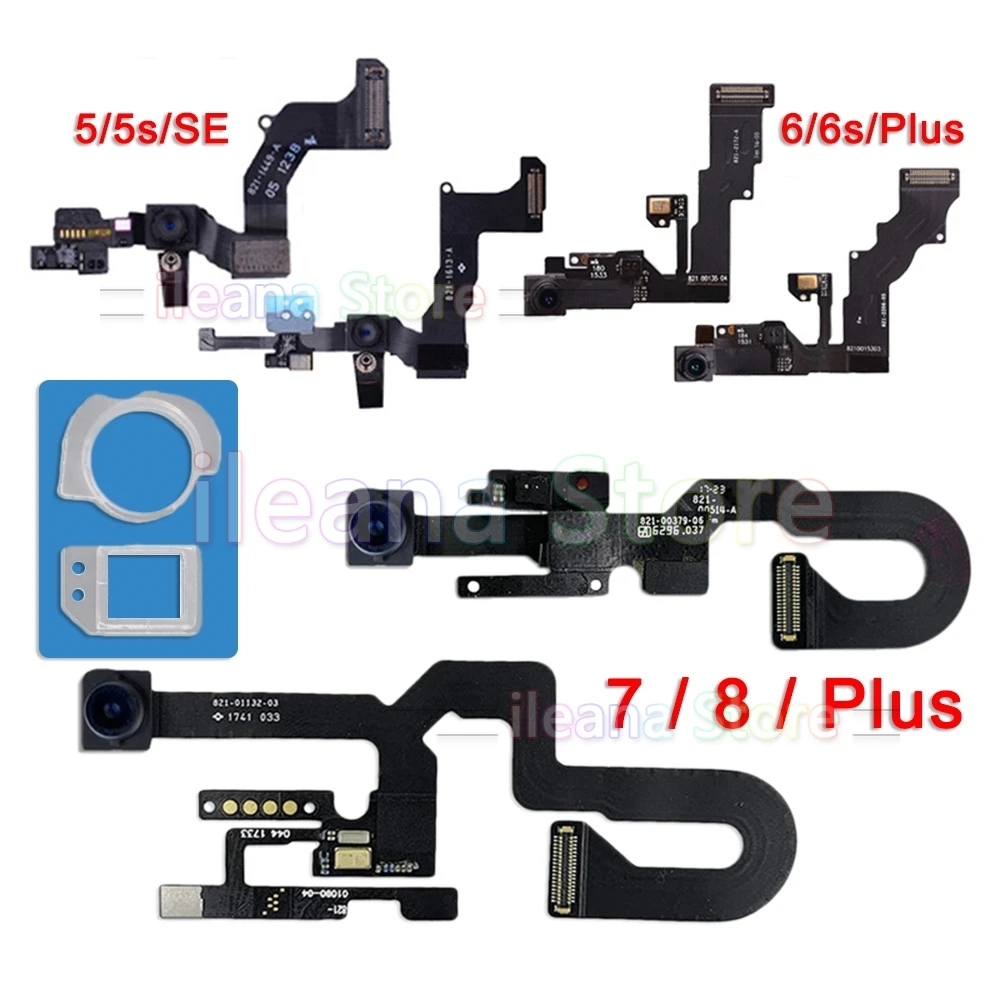Original Front Camera Flex For iPhone 6 6s 7 8 Plus 5S SE 2 2020 SE2