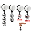 New Metal Ball Cock Ring Penis Heavy Weight Hanger Stretcher Penis Erection Enlarger Extender Weight Stretcher Sex Toys For Men 1