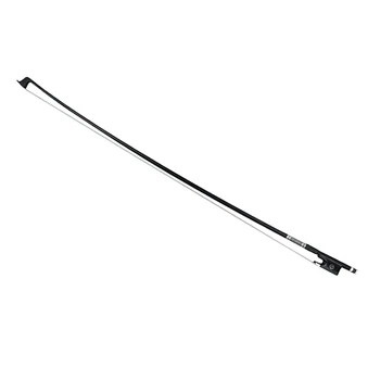 

Practical Carbon Fiber Bow Black For 4/4 Size Violin 74.5cm/29.33inch