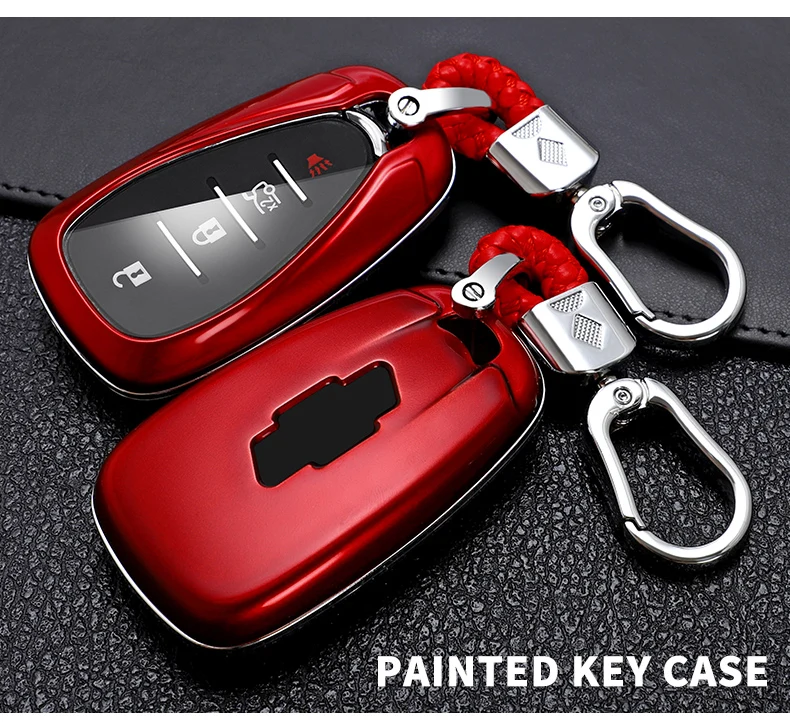 Carbon Fiber Car Smart Key Cover Case Fob For Chevrolet Cruze Spark Camaro Volt Bolt Trax Malibu Sonic Protect Shell Accessories - H8ce50c19312a44f19b63a62aa1e1b8f5Q
